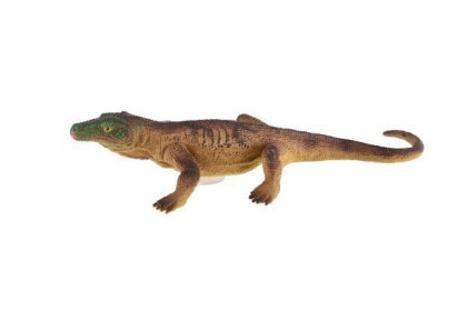 Zvířátko ještěři s přísavkou guma 22 cm