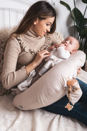 Bambusový polohovací polštář MiniRelax 150 cm Babymatex