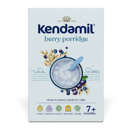 Kendamil mléčná kaše s lesním ovocem 150 g