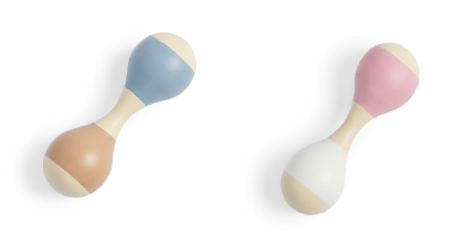 Chrastítko rumbakoule dřevěné 