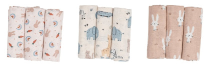 Bubaba Látkové pleny 3 ks FreeON