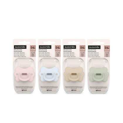 Šidítko fyziologické silikon Butterfly 0-6 m SX PRO Colour Essence Suavinex