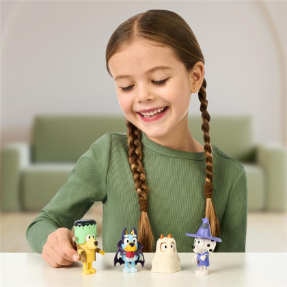 Maškarní párty sada 4 figurky Bluey