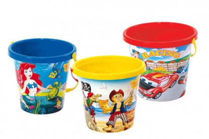 Kbelík na písek plast 21x18 cm 18 m+