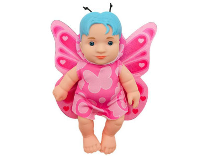 Miminko Babyblooms 12,5 cm s doplňky a květinou