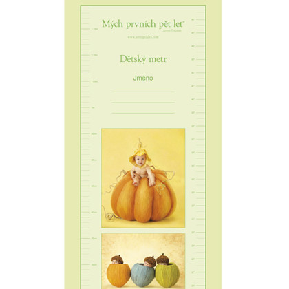 Kniha Mých Prvních Pět Let - Vlčí máky Anne Geddes