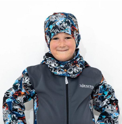 Jarní čepice Snowboard Šedá Esito