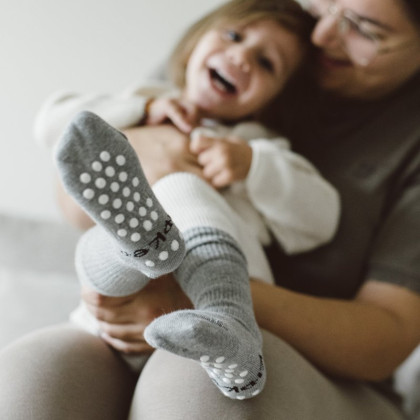 Dětské ponožky Stay-on-Socks Antislip Vel. 18 - 24 m 1 pár KipKep