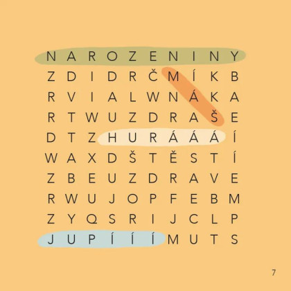 Minikniha Albi - K narozeninám