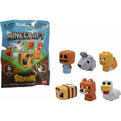 Figurka Minecraft mini squishme