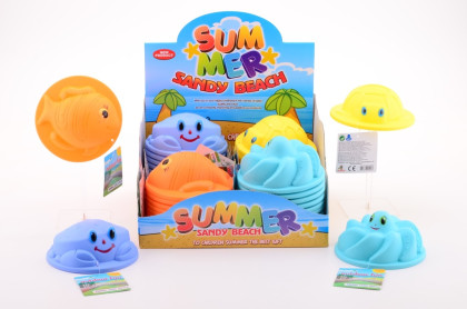 Bábovky na písek 4 druhy