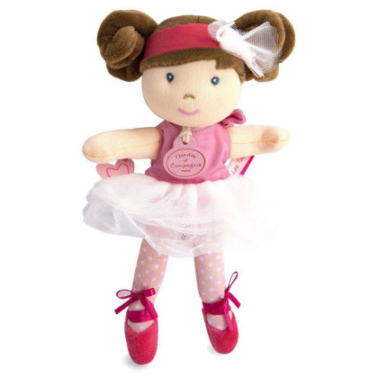 Doudou Jolijou Panenka mini baletka "Les Tutus" 23 cm