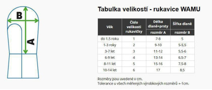 Dětské softshellové rukavice Duhová kočka