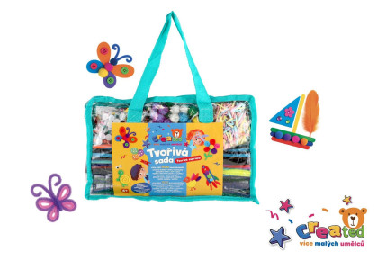Tvořivá sada created v plastové tašce