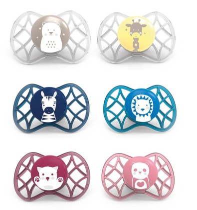 Ortodontické dudlíky Explorer 6 m+ Nuvita