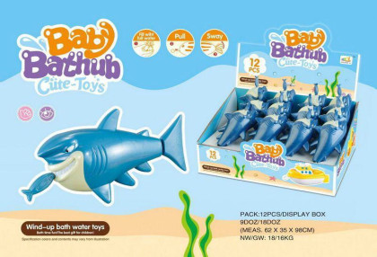 Žralok natahovací do vody 16 cm