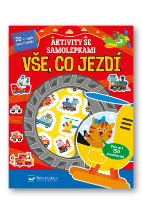 Aktivity se samolepkami - Vše, co jezdí