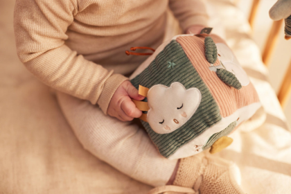 Kostka textilní Lovely Birds Jollein