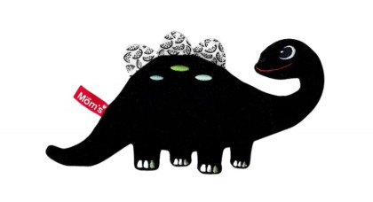 Dinosaurus šustící kontrastní hračka, smyslová hračka
