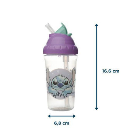 Hrneček netekoucí s pítkem 295 ml, LILO & STITCH Thermobaby