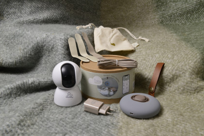 Relax Chytrý senzor pro děti 0 m - 5 let Set s HD kamerou, pásek ruka/noha BabySensor