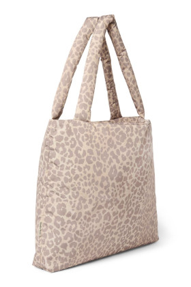 Puffy Mom Bag - přebalovací taška Cream Leopard Studio Noos