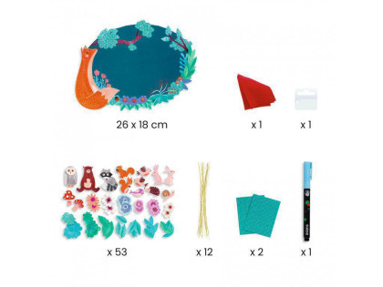 Tabulka na dveře Les Djeco DIY