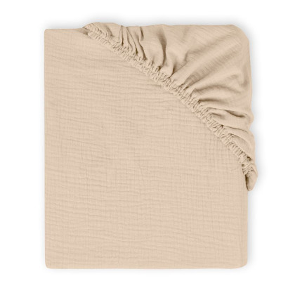 Mušelínové prostěradlo s gumou 60 x 120 cm BabyMatex
