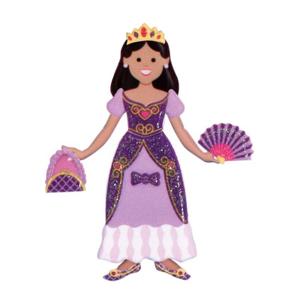 Adhezní sešit se samolepkami Princezny Melissa & Doug