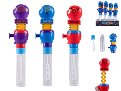 Bublifuk 23 cm s natahovací boxerskou rukavicí