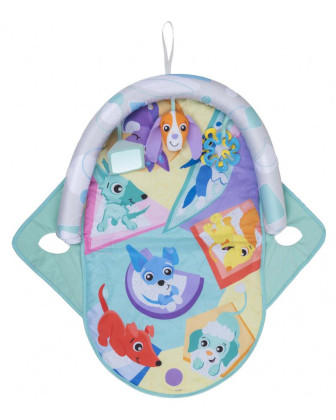 Cestovní hrací podložka se štěňátky Playgro