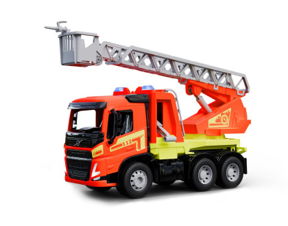 Auto hasiči s žebříkem Volvo Worxx 48 cm 1:15