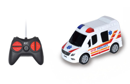Sanitka RC na dálkové ovládání 13,5 cm