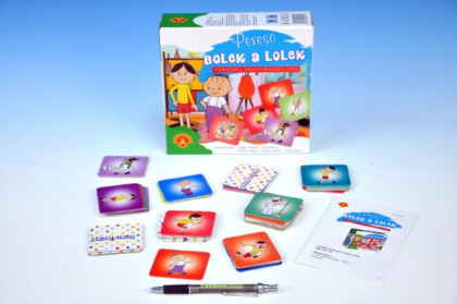 Pexeso Bolek a Lolek společenská hra 40 ks