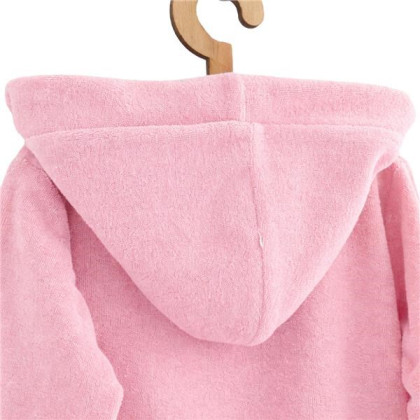 Dětský froté župan New Baby pink