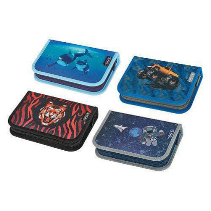 Plný penál, 1 chlopeň, Kluci Herlitz