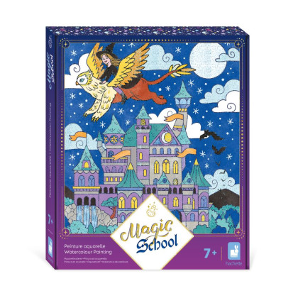 Malování vodovými barvami Atelier Kreativní sada Magická škola Janod