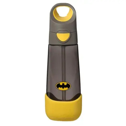 Láhev na pití s brčkem 600 ml Batman b.box 