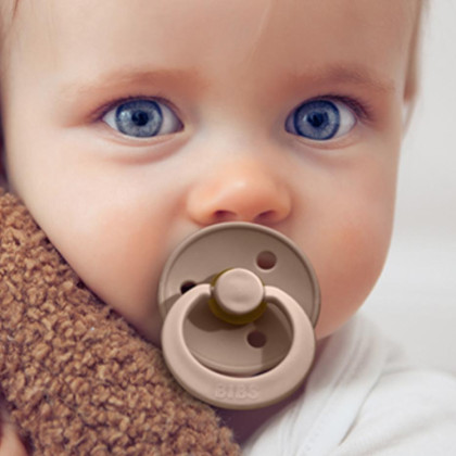 Bibs dudlíky kaučuk 2ks 0-6 měsíců