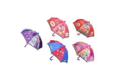 Deštník Disney 55cm manuální MICKEY MOUSE, MINNIE, CARS, FROZEN nebo PRINCEZNY