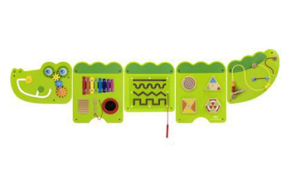 Dřevěná nástěná hra Krokodýl Junior