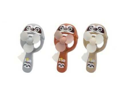 Ruční větráček lenochod 18 cm