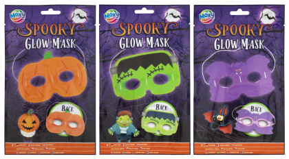 Halloween - svítící maska