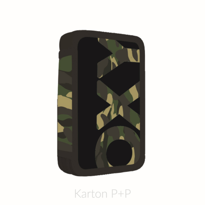 Penál dvoupatrový prázdný OXY Army