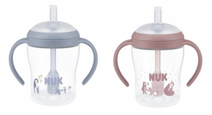 Kojenecká láhev na učení s brčkem 150 ml NUK Perfect Match 