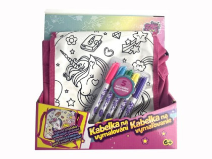 Kabelka na vymalování Message