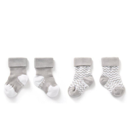 Dětské ponožky Stay-on-Socks Vel. 6 - 12 m 2 páry KipKep