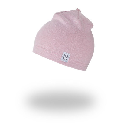 Čepice hřejivá sv.růžový melír