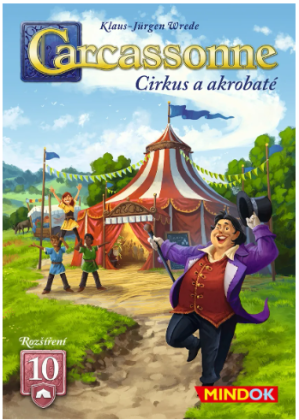 Carcassonne 10. rozšíření: Cirkus a akrobaté (2025)