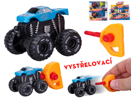 Auto monster 3,5 cm vystřelovací